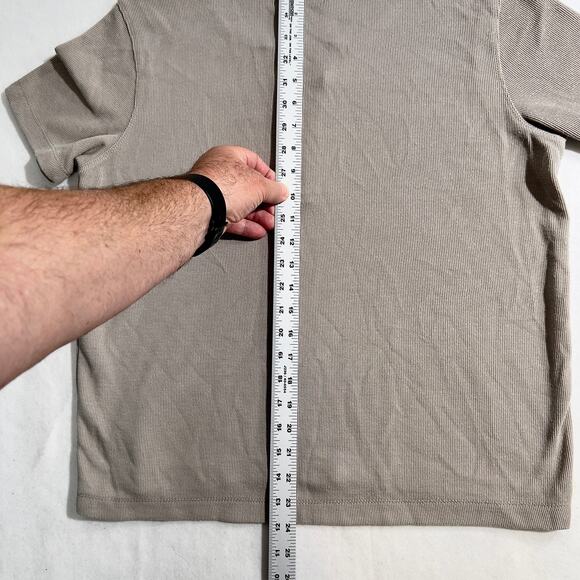 Speculation Petite Short Sleeve Rib Knit Sweater Woman's PL *PETITE* V-neck - Picture 7 of 8